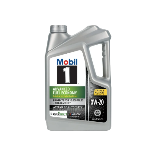 Mobil 1 Advanced Fuel Economy Full Synthetic Motor Oil 0W-20, 5 Quart (Pack of 3)