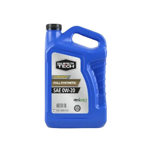 Super Tech Full Synthetic SAE 0W-20 Motor Oil, 5 Quarts