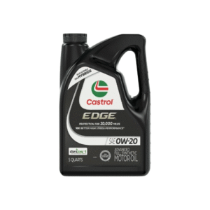 Castrol EDGE 0W-20 Advanced Full Synthetic Motor Oil, 5 Quarts