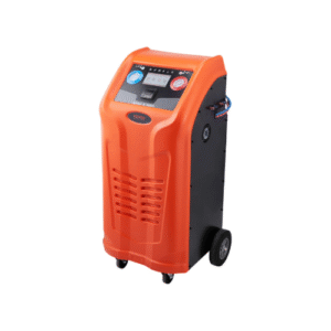 VEVOR Fully Automatic Refrigerant Recovery Machine for R134A+R1234YF - AC Recovery Machine Kit Built in Electronic Scale/Compressor/Recovery Tank, Recovery Machine HVAC Dual Cylinder