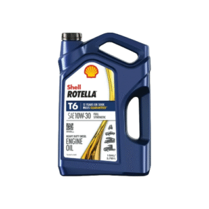 Shell Rotella T6 Full Synthetic 5W-40 Diesel Engine Oil, 1 Gallon