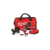 Milwaukee M12 FUEL 3" Compact Cut Off Tool Kit - 24V, 4Ah, 4A, 1.5E+3 RPM, 3" Max. Chuck Size, Black/Red