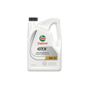 Castrol GTX 5W-30 Synthetic Blend Motor Oil, 5 Quarts