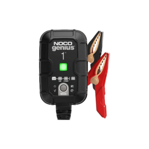 NOCO GENIUS1: 1A 6V/12V Smart Battery Charger – Automatic Maintainer, Trickle Charger & Desulfator with Overcharge Protection & Temperature Compensation – For Lead-Acid & Lithium Batteries