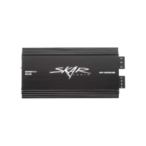 Skar Audio RP-1200.1D Monoblock Class D MOSFET Amplifier with Remote Subwoofer Level Control, 1200W