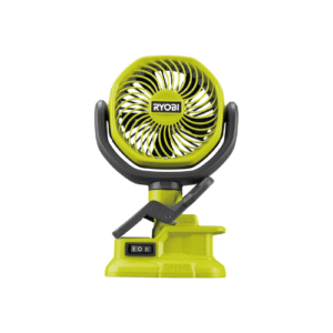 RYOBI RCF18-0 18V ONE+ Cordless 10cm Clamp Fan (Bare Tool) Hyper Green