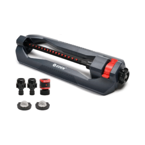 Eden 96213 Lawn & Garden Essential Oscillating Sprinkler | Water Sprinkler for Yard,Covers up to 3,600 sq. ft., Heavy Weight Base