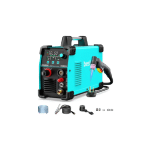 Plasma Cutter, [Pilot Arc] [Large LED Display] [Air Sensor Technology] 50Amps Cutter Machine 110/220V Dual Voltage IGBT Inverter 5/8 Inch Clean Cut, Post Flow 2T/4T for Home DIY BTC500DP