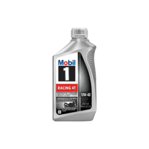Mobil 1 Racing 4T Full Synthetic Motorcycle Oil 10W-40, 1 Quart