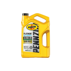 Pennzoil Platinum Full Synthetic 0W-20 Motor Oil, 5 Quart