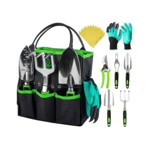 GROWIT Heavy Duty Gardening Tools - 22-Piece Gardening Gifts for Women, Men, Mom, Dad - Durable, Ergonomic Garden Tools Set