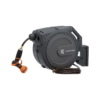 Giraffe Tools Hose Reel 1/2‘’ 78 ft, Heavy Duty Retractable Garden Hose Reel with Any Length Lock, Slow Return System, Wall Mounted and 180 Deg Swivel Bracket