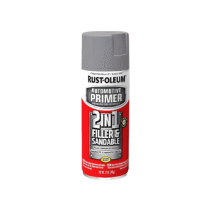 Rust-Oleum 260510 Stops Rust Automotive 2-in-1 Filler & Sandable Primer Spray, 12 oz, Gray